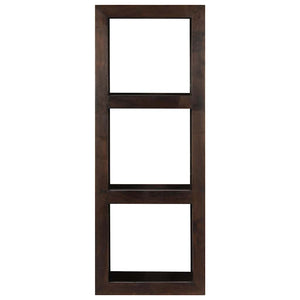 vidaXL Console Shelf 40x30x110 cm Solid Acacia Wood