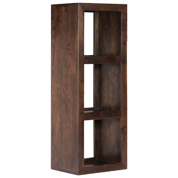 vidaXL Console Shelf 40x30x110 cm Solid Acacia Wood