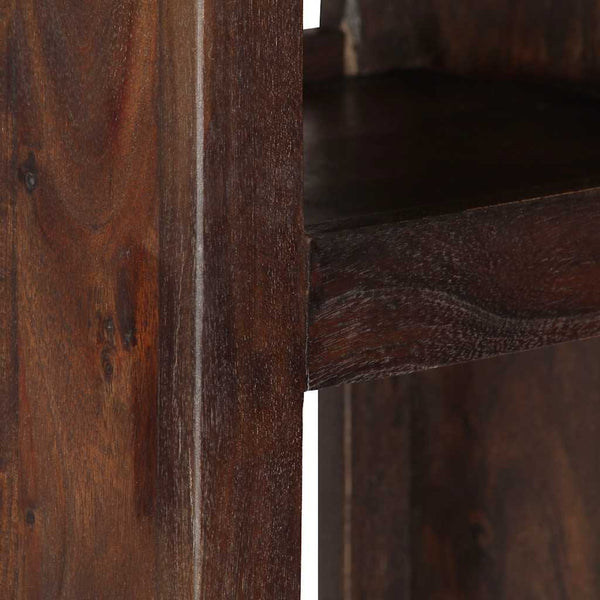 vidaXL Console Shelf 40x30x110 cm Solid Acacia Wood