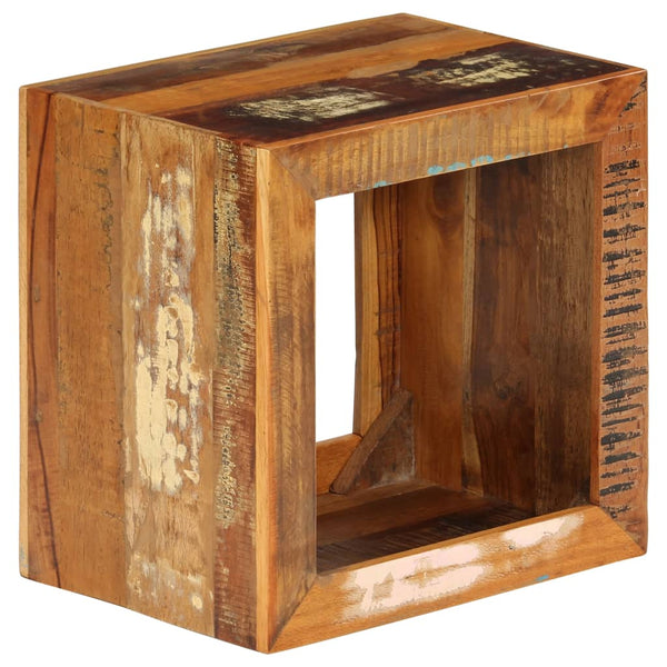 vidaXL Stool 40x30x40 cm Solid Reclaimed Wood