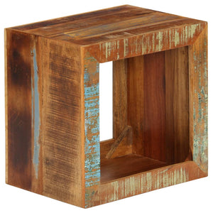 vidaXL Stool 40x30x40 cm Solid Reclaimed Wood