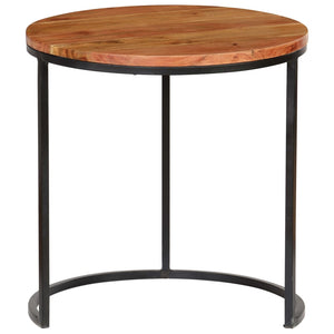 vidaXL 3-Piece Coffee Table Set Solid Acacia Wood