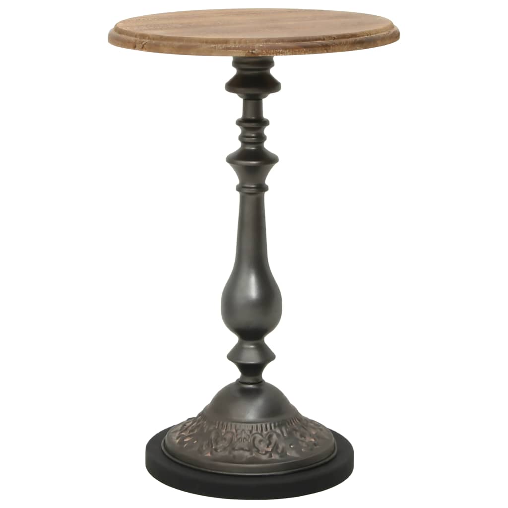 vidaXL Side Table Solid Fir Wood 40 x 64 cm Brown