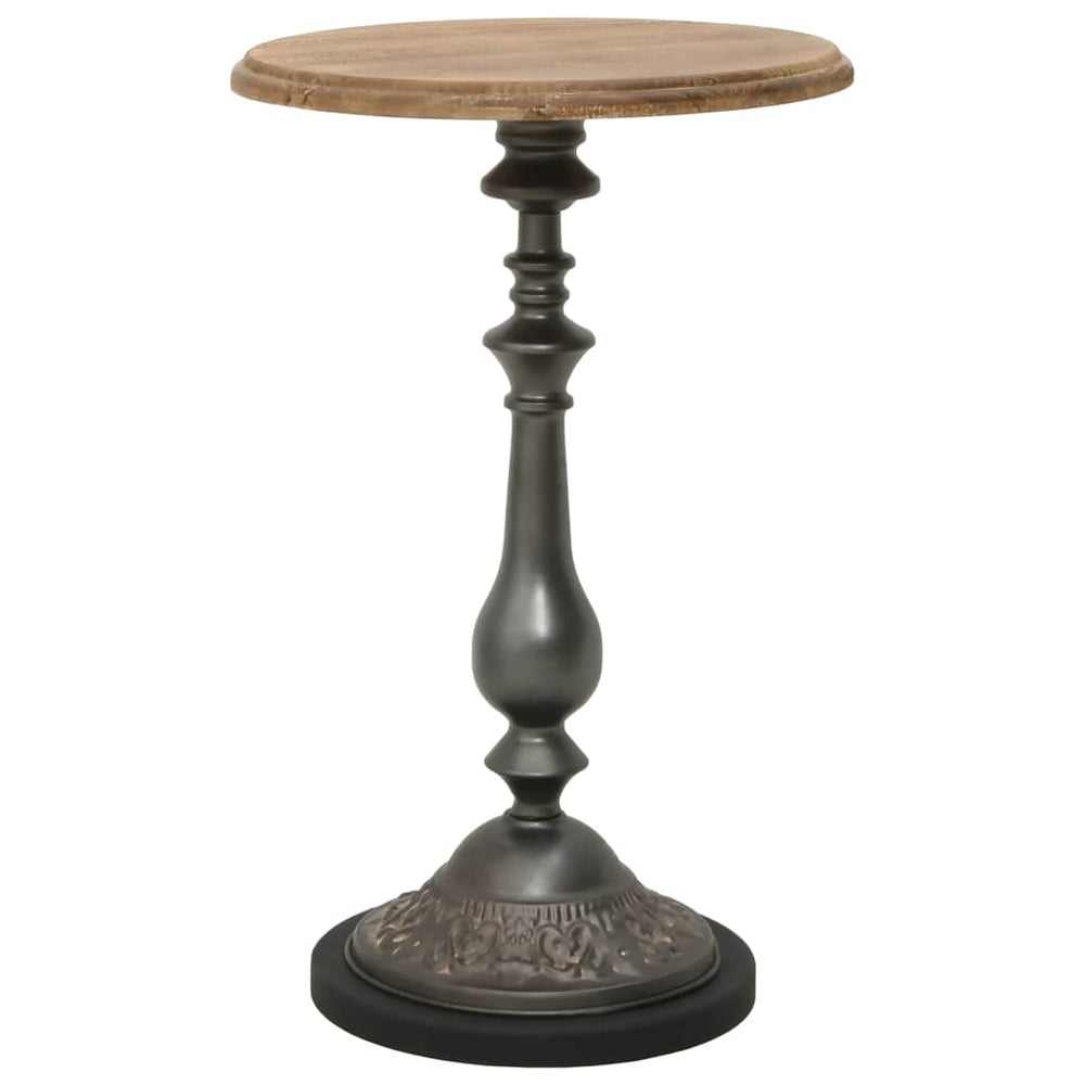 vidaXL Side Table Solid Fir Wood 40 x 64 cm Brown