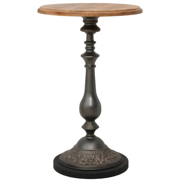 vidaXL Side Table Solid Fir Wood 40 x 64 cm Brown