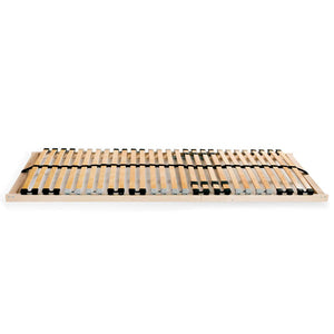 vidaXL 28-Slat Bed Base 7 Zones 70x200 cm