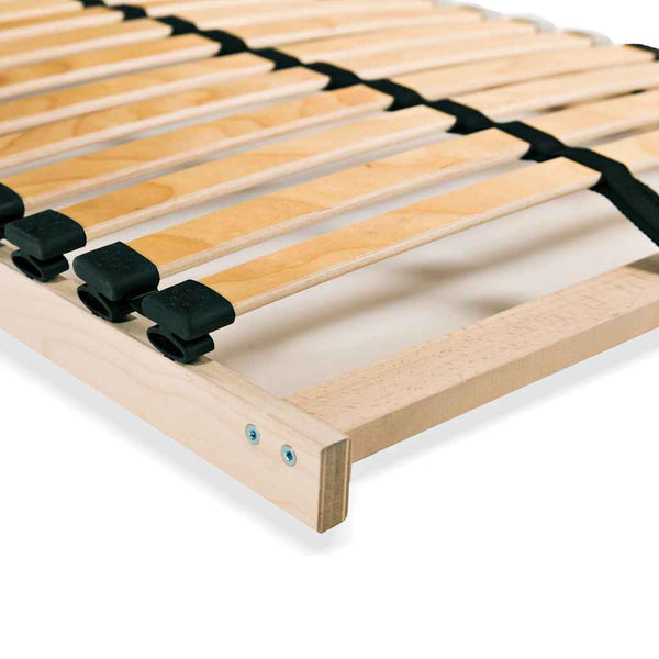 vidaXL 28-Slat Bed Base 7 Zones 70x200 cm