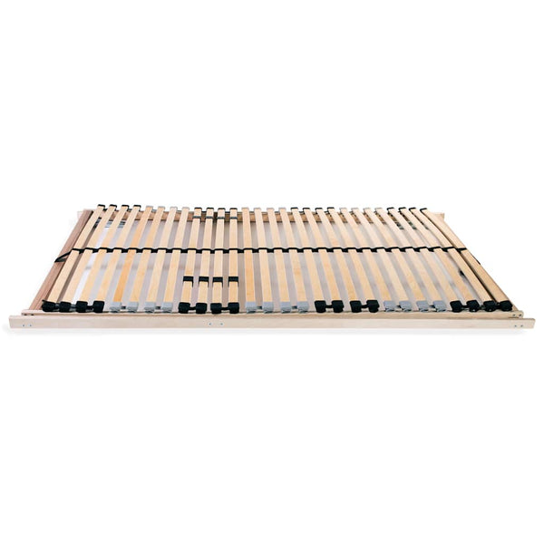 vidaXL 28-Slat Bed Base 7 Zones 80x200 cm