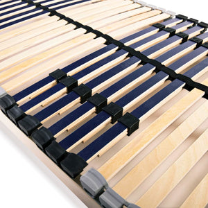 vidaXL 42-Slat Bed Base 7 Zones 80x200 cm