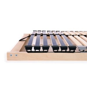 vidaXL 42-Slat Bed Base 7 Zones 80x200 cm