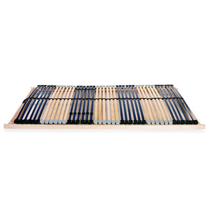 vidaXL 42-Slat Bed Base 7 Zones 120x200 cm