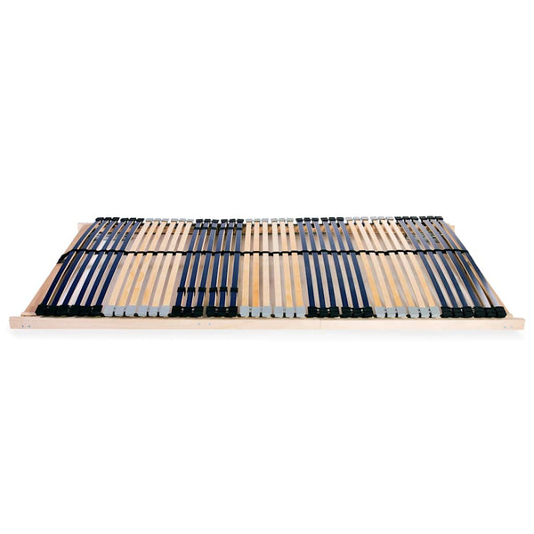 vidaXL 42-Slat Bed Base 7 Zones 120x200 cm