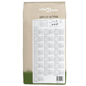 vidaXL Dry Dog Food Adult Active Chicken & Fish 2 pcs 30 kg