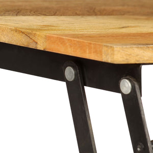 vidaXL Coffee Table Solid Mango Wood 110x55x35 cm