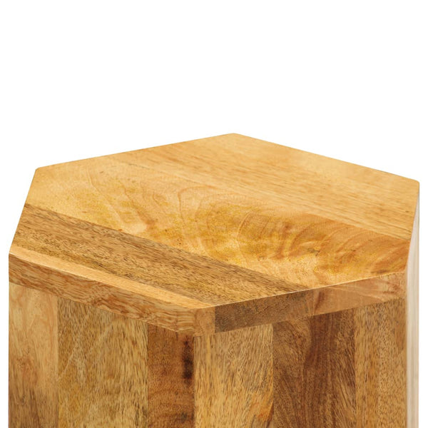 vidaXL 3-Piece Coffee Table Set Solid Mango Wood
