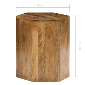 vidaXL 3-Piece Coffee Table Set Solid Mango Wood