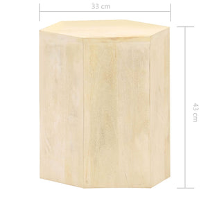 vidaXL 3-Piece Coffee Table Set Solid Mango Wood