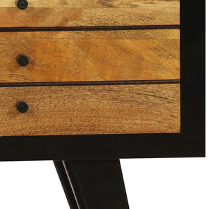vidaXL TV Cabinet Solid Mango Wood 120x30x50 cm