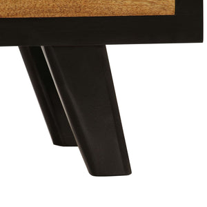 vidaXL TV Cabinet Solid Mango Wood 120x30x50 cm