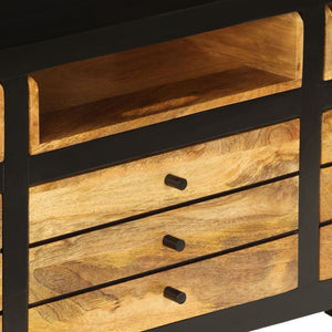 vidaXL TV Cabinet Solid Mango Wood 120x30x50 cm