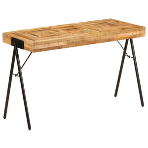 vidaXL Desk Solid Mango Wood 118 x 50 x 75 cm