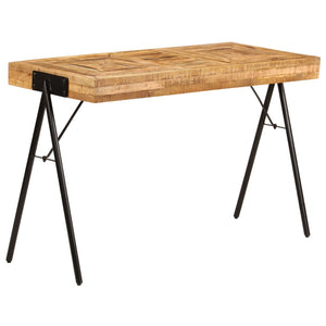 vidaXL Desk Solid Mango Wood 118 x 50 x 75 cm