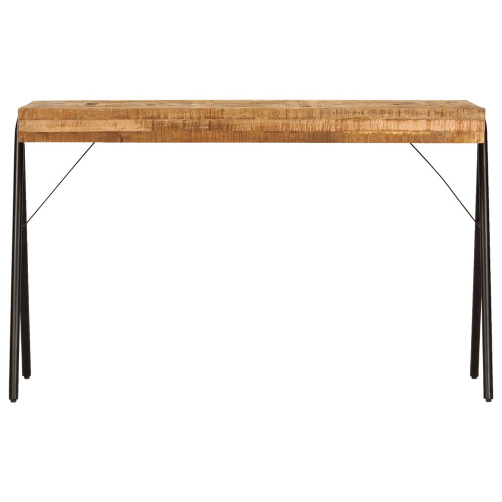vidaXL Desk Solid Mango Wood 118 x 50 x 75 cm