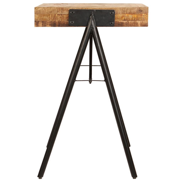 vidaXL Desk Solid Mango Wood 118 x 50 x 75 cm