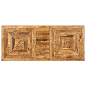 vidaXL Desk Solid Mango Wood 118 x 50 x 75 cm