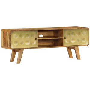 vidaXL TV Cabinet Solid Mango Wood 120x30x45 cm