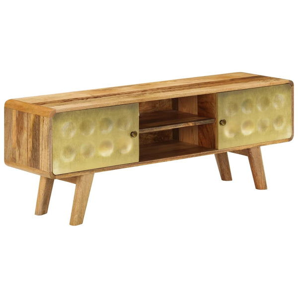vidaXL TV Cabinet Solid Mango Wood 120x30x45 cm