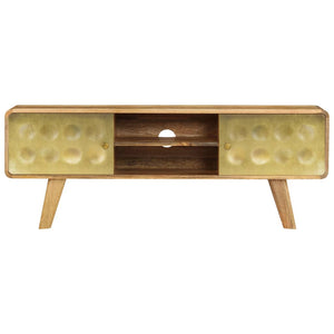 vidaXL TV Cabinet Solid Mango Wood 120x30x45 cm