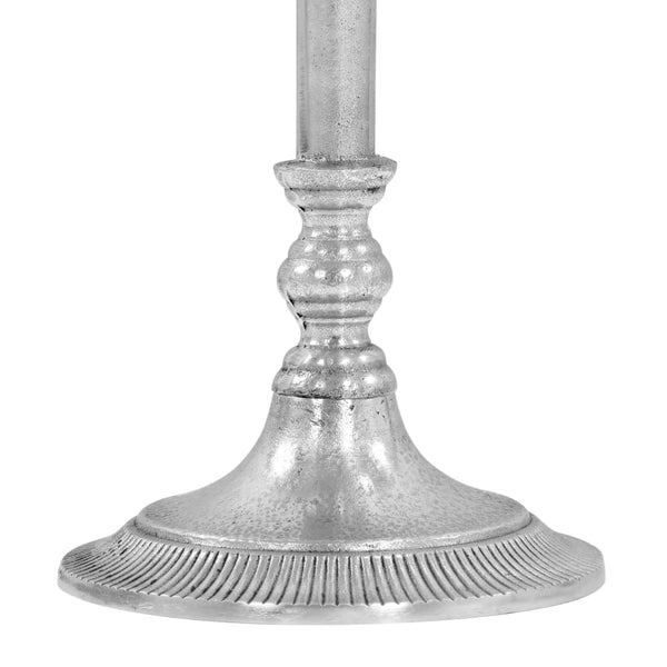 vidaXL Champagne Cooler Solid Aluminium 39 x 29 x 71 cm Silver