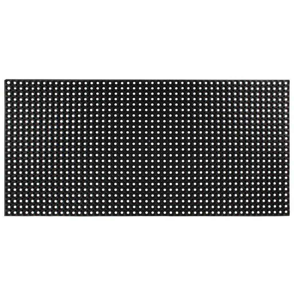 vidaXL Rubber Mat 16 mm 100 x 150 cm
