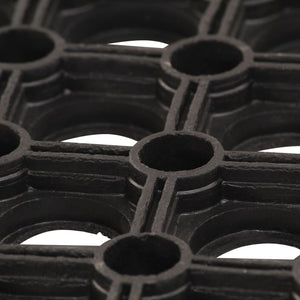 vidaXL Ring Rubber Mat 22 mm 100x150 cm