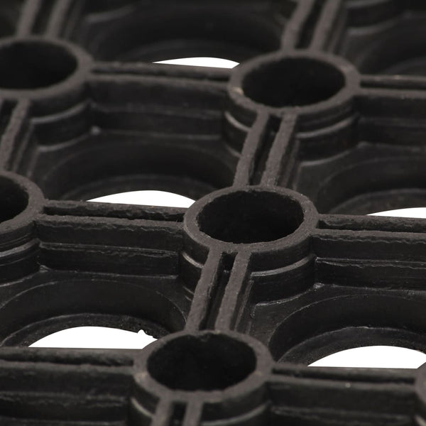 vidaXL Ring Rubber Mat 22 mm 100x150 cm