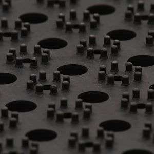 vidaXL Ring Rubber Mat 22 mm 100x200 cm