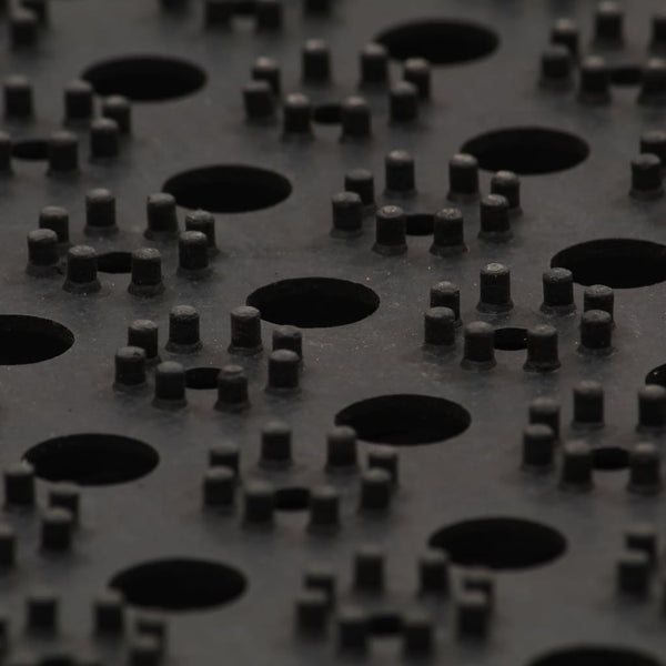 vidaXL Ring Rubber Mat 22 mm 100x200 cm