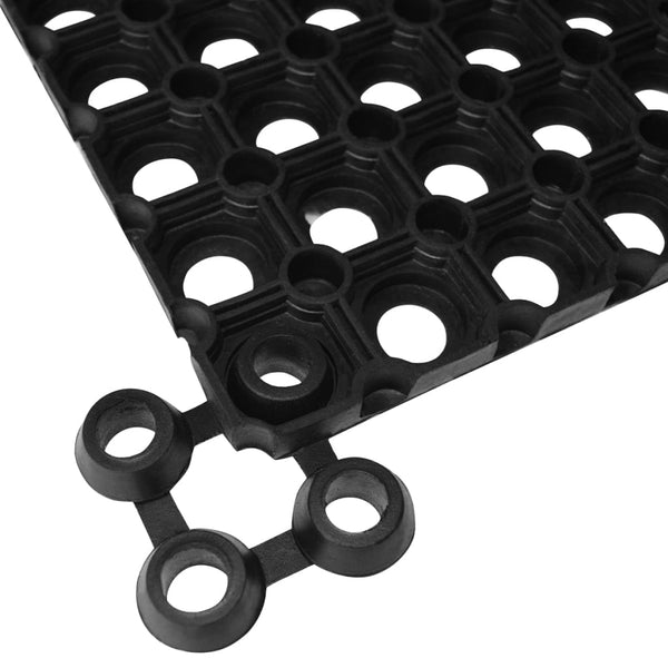 vidaXL Ring Rubber Mat 22 mm 100x200 cm