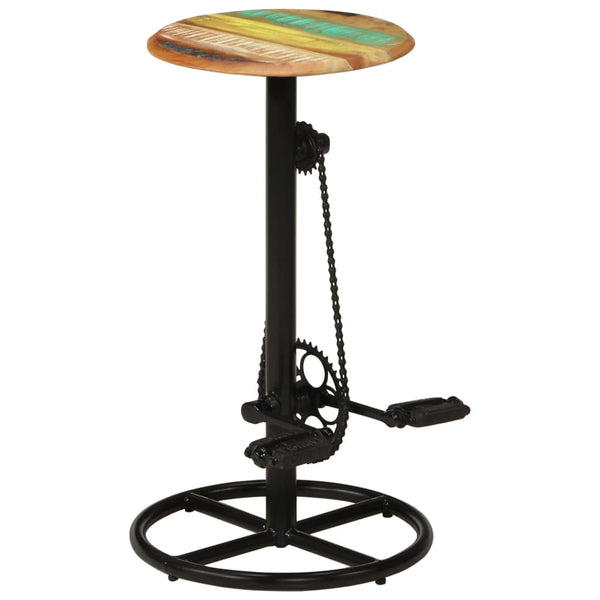 vidaXL Bar Stools 2 pcs Solid Reclaimed Wood