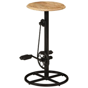 vidaXL Bar Stools 2 pcs. Solid Mango Wood