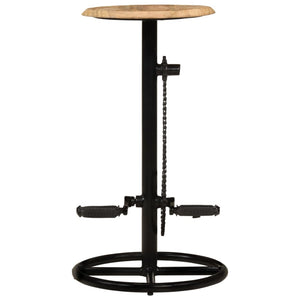 vidaXL Bar Stools 2 pcs. Solid Mango Wood
