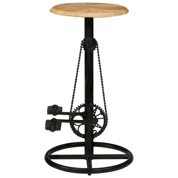 vidaXL Bar Stools 2 pcs. Solid Mango Wood