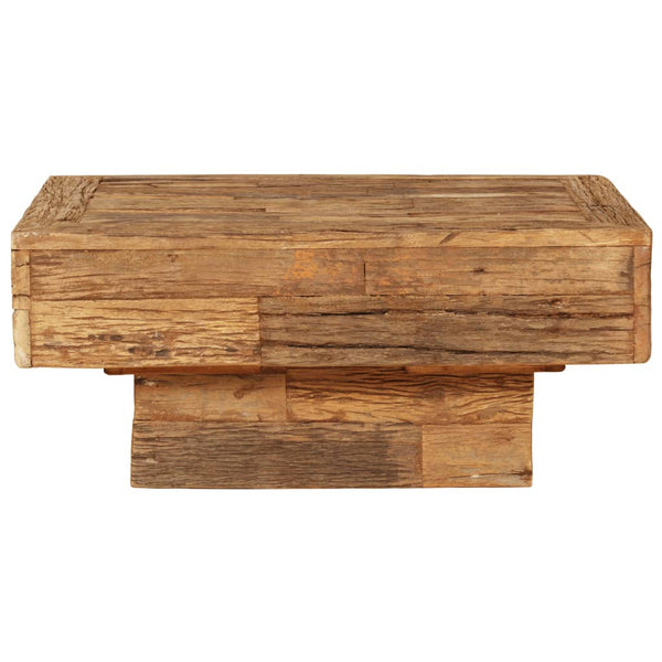 vidaXL Coffee Table Solid Reclaimed Wood 70x70x30 cm
