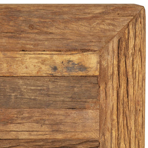 vidaXL Coffee Table Solid Reclaimed Wood 70x70x30 cm