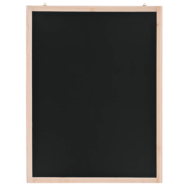 vidaXL Cedar Wood Chalkboard 60x80 cm