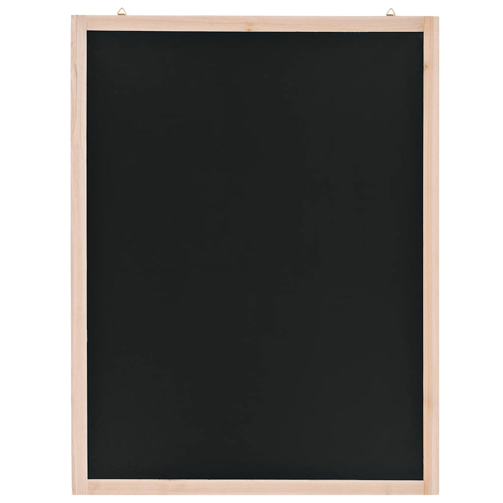 vidaXL Cedar Wood Chalkboard 60x80 cm