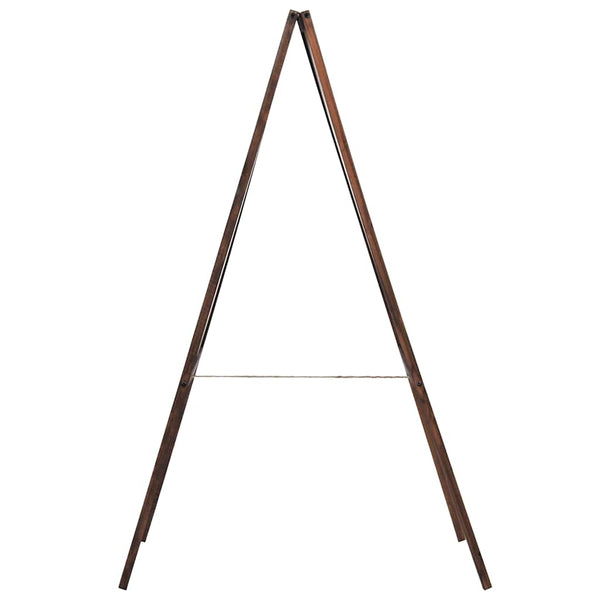 vidaXL Tabletop A-Frame Chalkboard Double-Sided Cedar Wood Freestanding 40x60cm