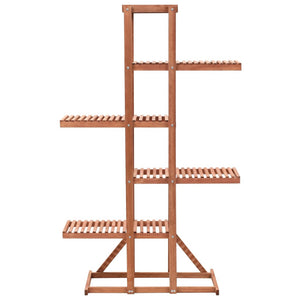 vidaXL Cedar Wood Plant Stand 86x36x139 cm