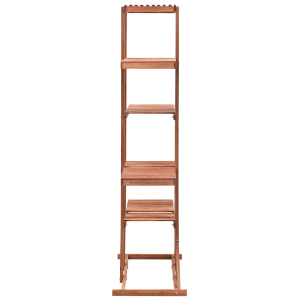vidaXL Cedar Wood Plant Stand 86x36x139 cm